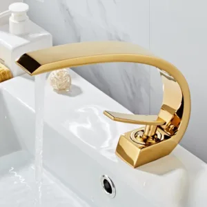grifo de baño dorado grifos par banos bano brushed Gold color lavabo  lavamanos